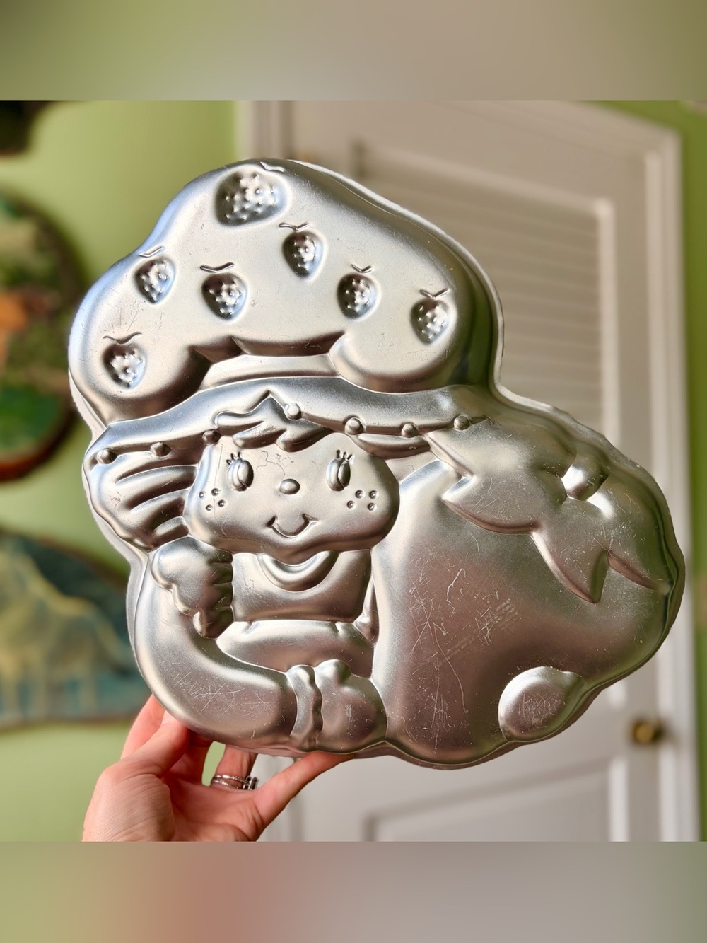 Strawberry Shortcake Charming Bakeware Metal Cake Pan Mold Kitchenware